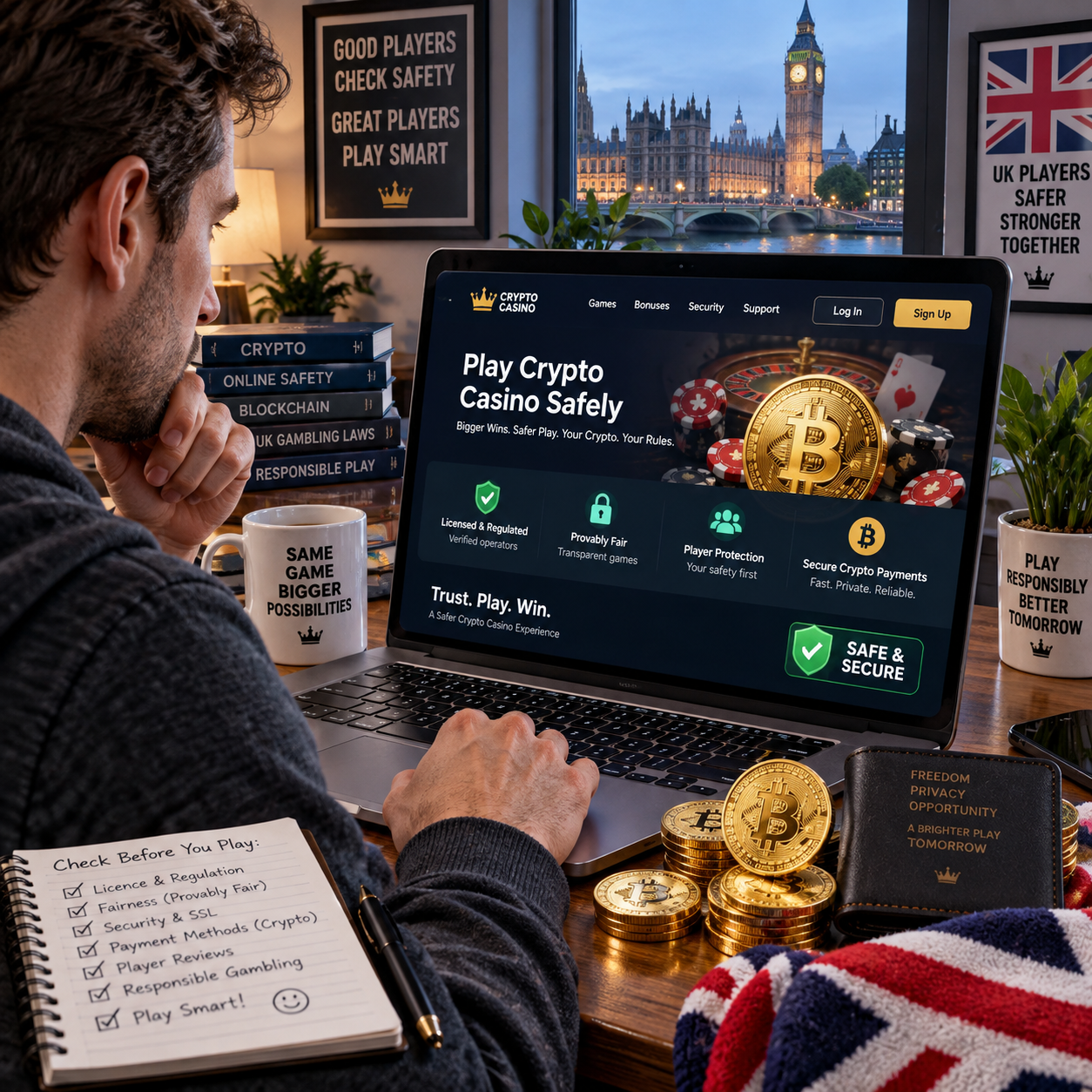 How Uk Players Can Safely Choose A Crypto Casino In 2026 A Complete Guide To Licensing Bitcoin