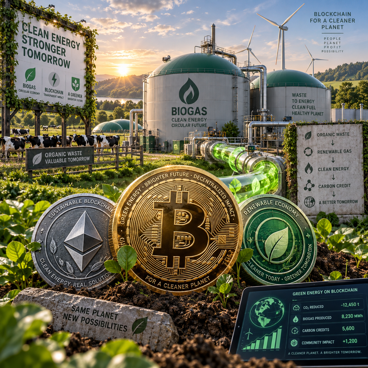 How Cryptocurrency Winnings Are Fueling Green Energy Investments Crypto Casino Payouts Meet Biogas